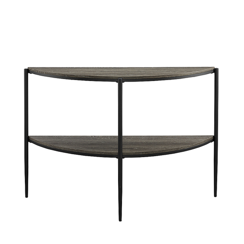 Walker Edison - 48" Modern Tiered Entry Table - Cerused Ash