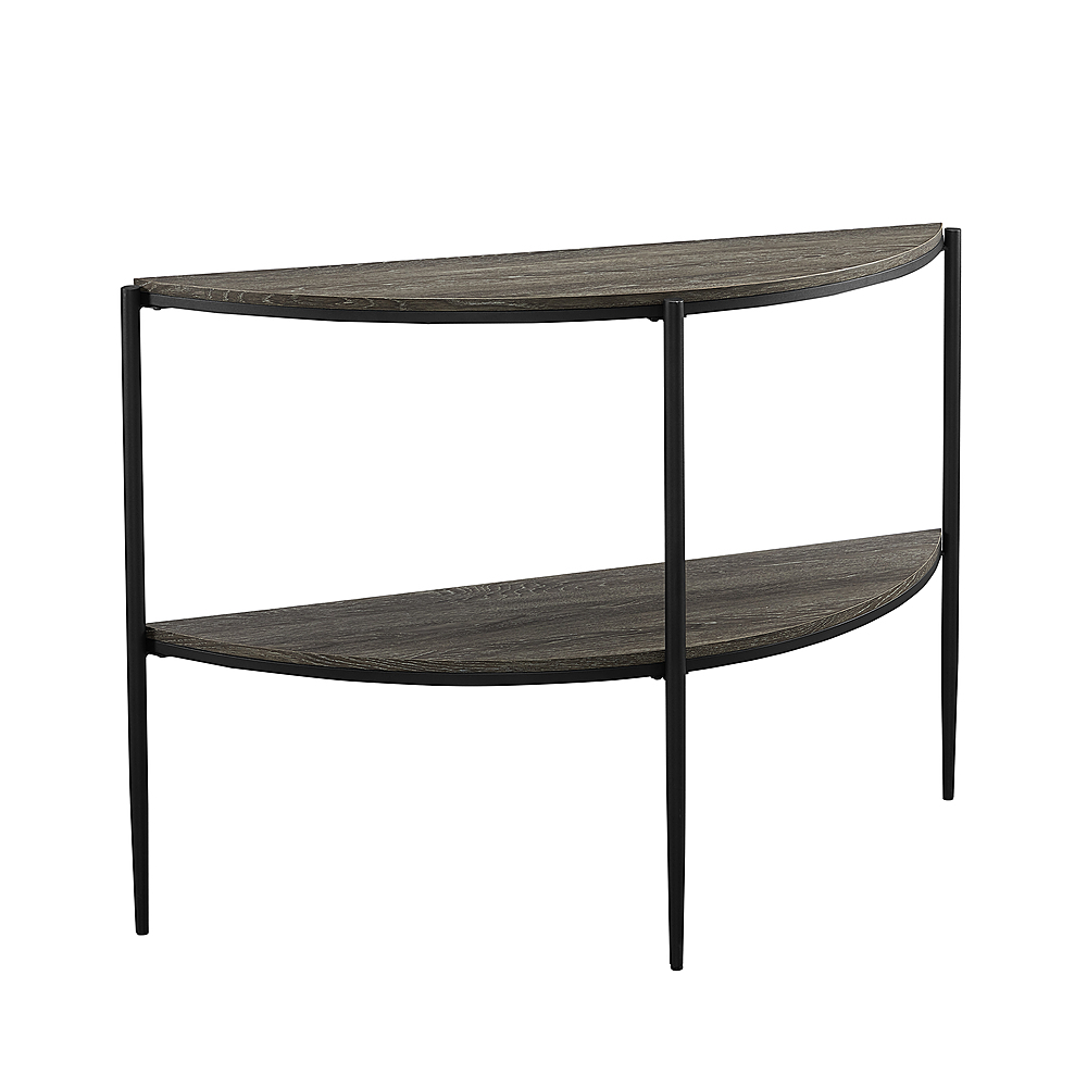 Left View: Finch - Amos Console Table - Brown