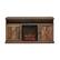 Front. Walker Edison - Farmhouse Tall Barndoor Soundbar Storage Fireplace TV Stand for Most TVs up to 65" - Rustic Oak.
