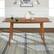 Alt View 11. Walker Edison - 60" Mid Century Wood Dining Table - Acorn.