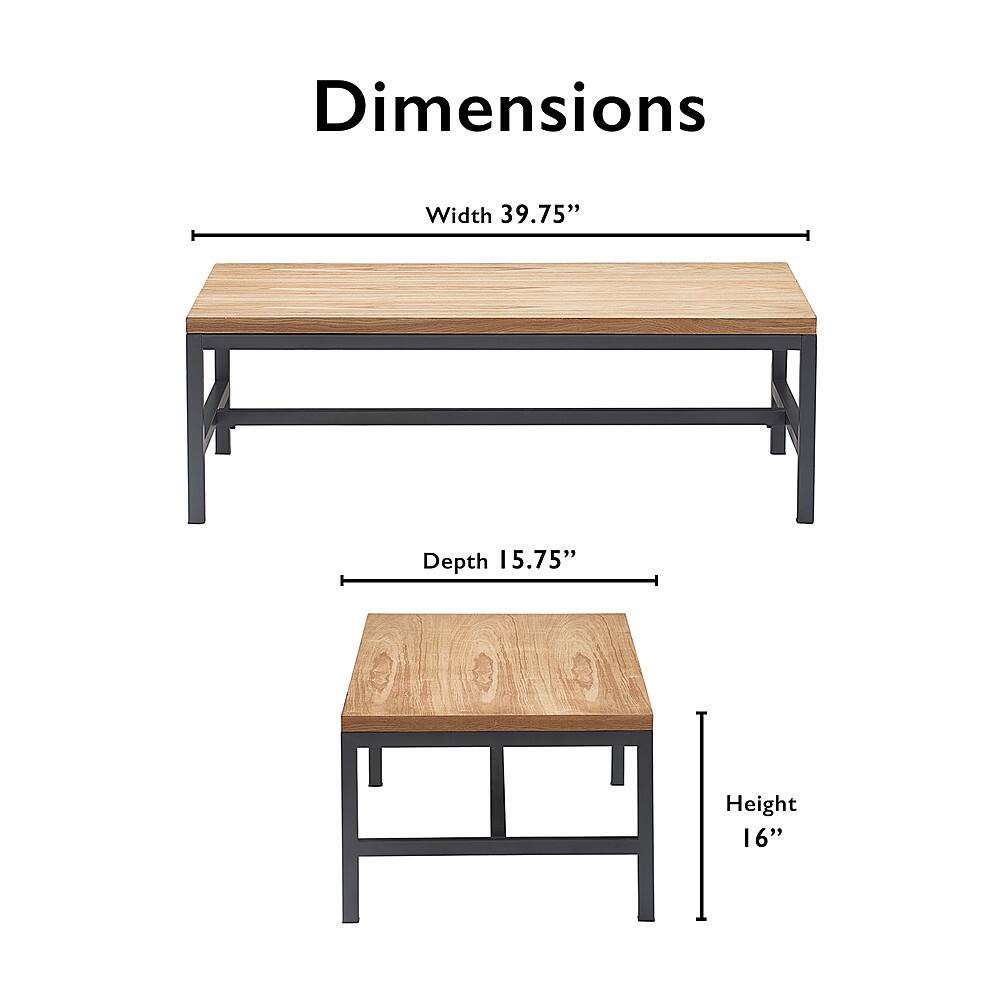 Alt View 11. Tommy Hilfiger - Robson Coffee Table - Brown and Black.
