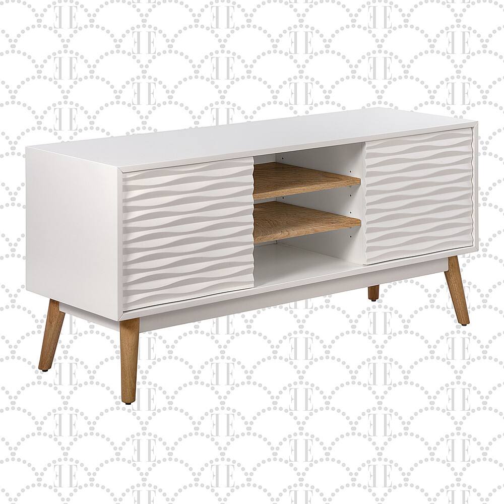Alt View 35. Elle Decor - Media Console - French White.