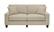 Front. Serta - Palisades 78" Sofa - Cream.