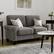 Alt View 11. Serta - Copenhagen 61" Loveseat - Gray.