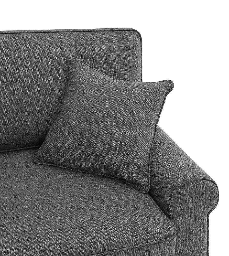 Alt View 15. Serta - Copenhagen 61" Loveseat - Gray.