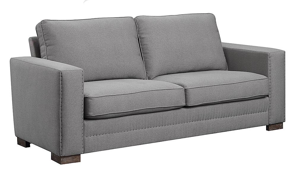 Angle View: Serta - Hemsley 81" Sofa - Soothing Pewter