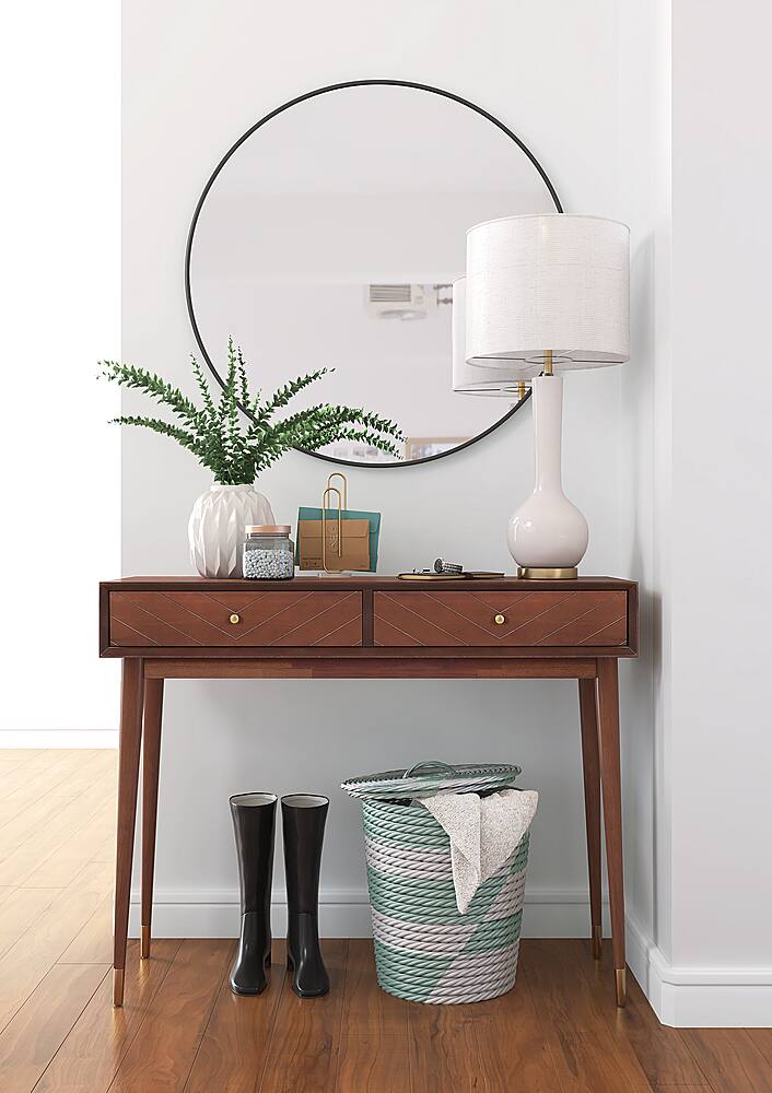 Alt View 11. Adore Decor - Sutton Mid-Century Modern Console Table - Walnut Brown.