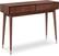 Left. Adore Decor - Sutton Mid-Century Modern Console Table - Walnut Brown.