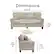 Alt View 12. Serta - Copenhagen 73" Sofa - Cream.