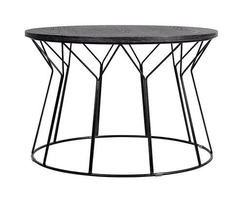 Elle Decor - Fleur Coffee Table - Noir Black