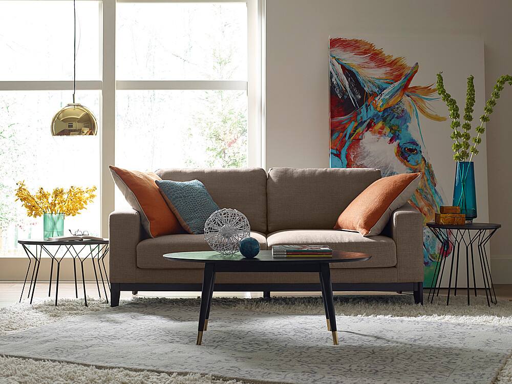 Alt View 11. Elle Decor - Fleur Coffee Table - Noir Black.