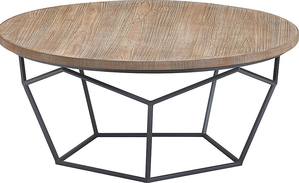 Alt View 11. Tommy Hilfiger - Avalon Round Coffee Table - Brown and Black.