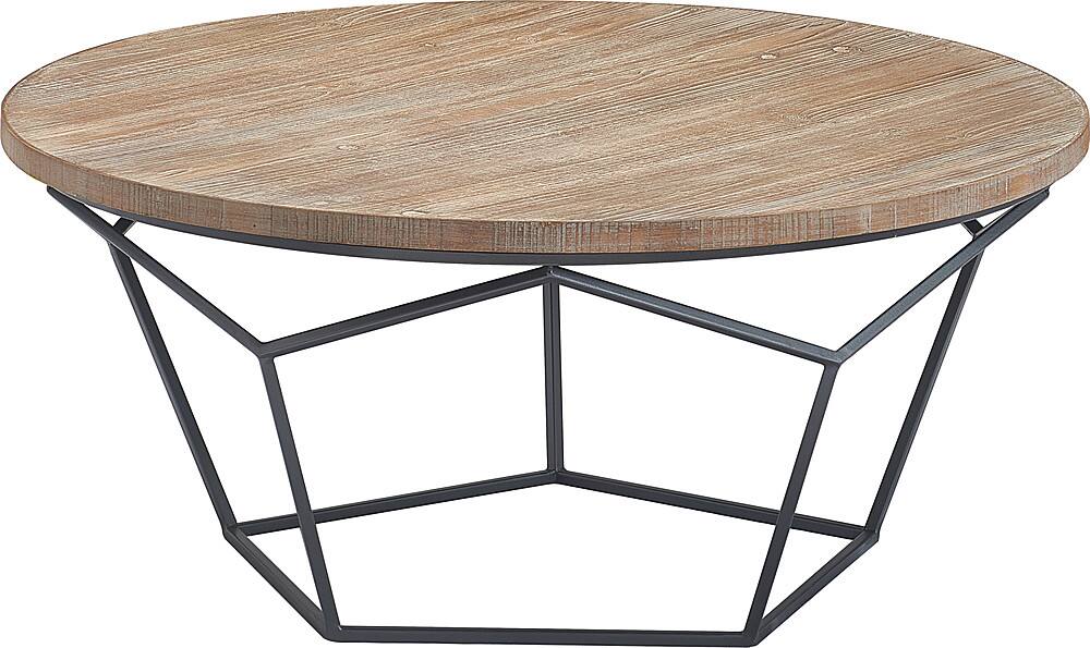 Alt View 12. Tommy Hilfiger - Avalon Round Coffee Table - Brown and Black.