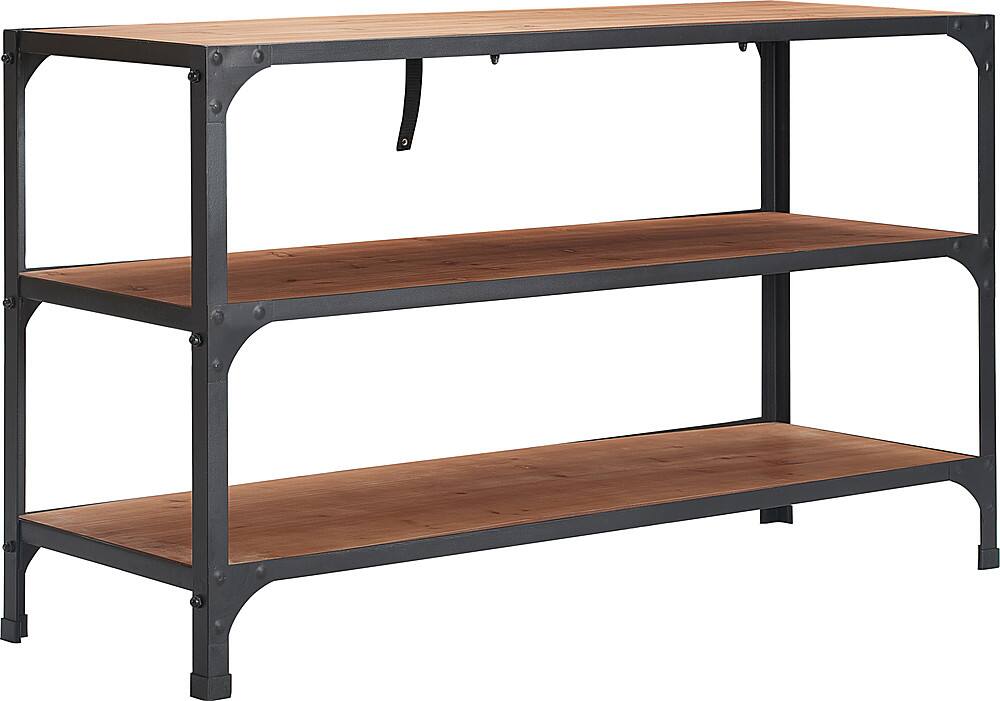 Angle. Serta - Media Shelf - Wood.