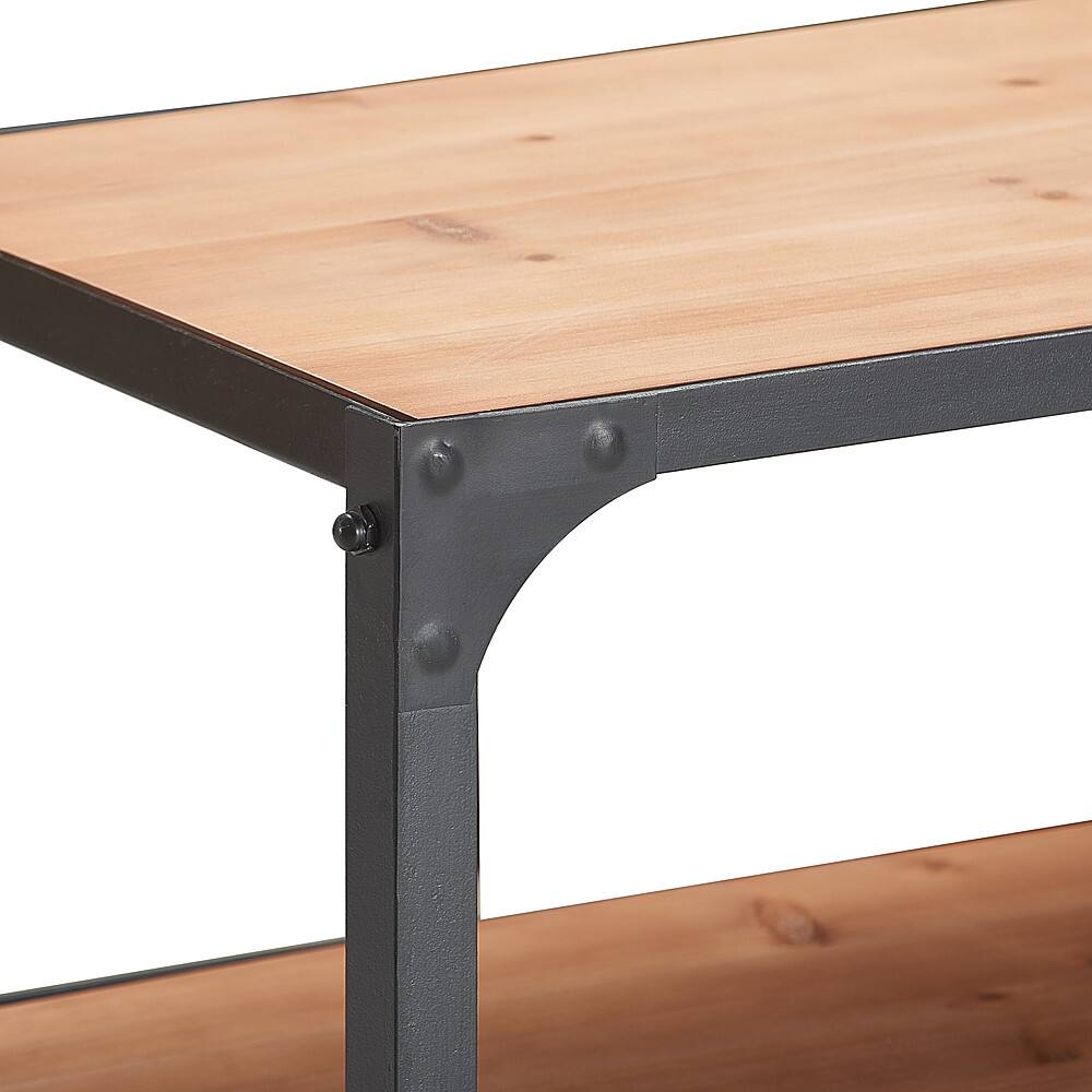 Alt View 16. Serta - Media Shelf - Wood.