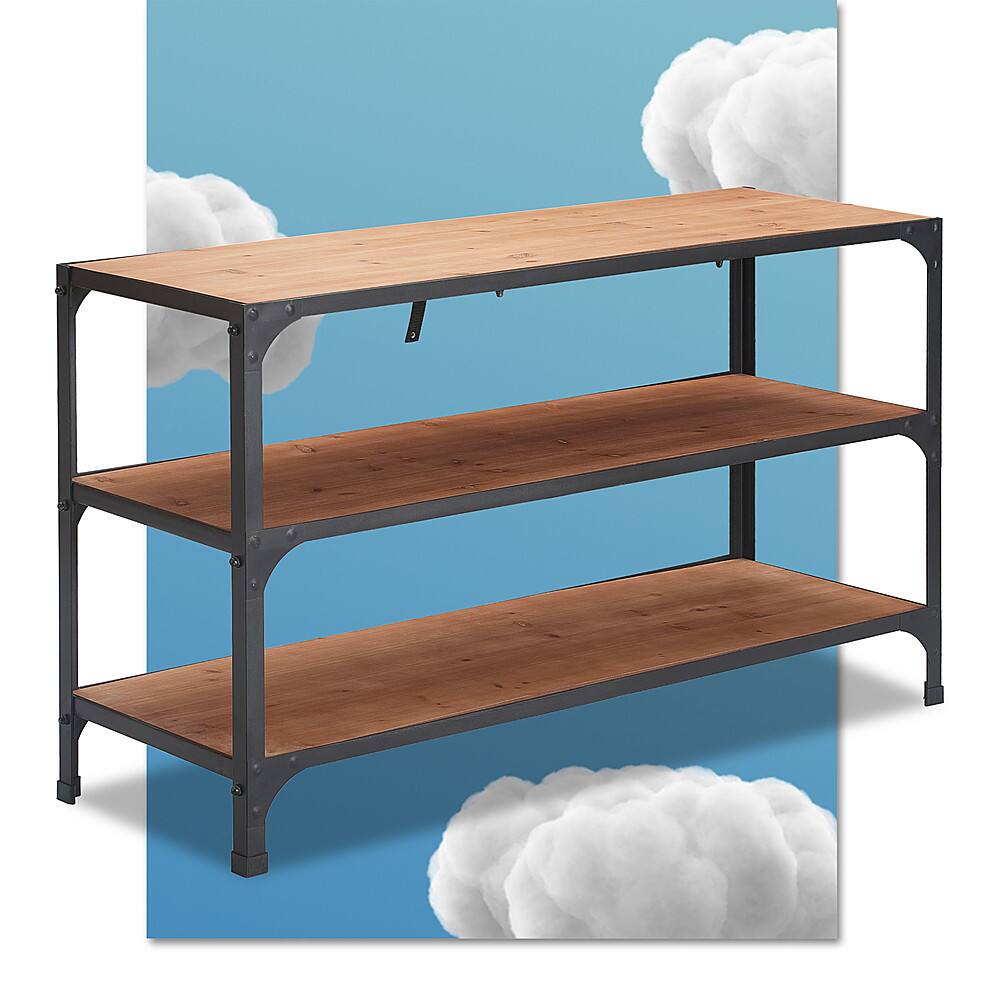 Alt View 35. Serta - Media Shelf - Wood.
