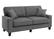Left. Serta - Palisades 73" Sofa - Gray.