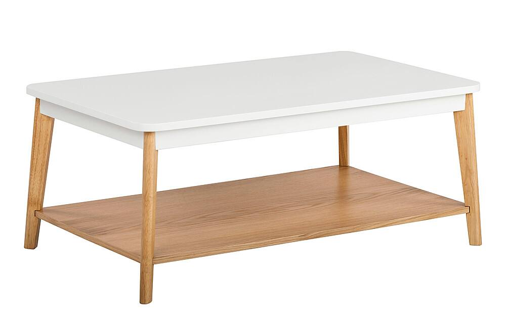 Angle View: Universal Expert - Remus Coffee Table - Oak and White