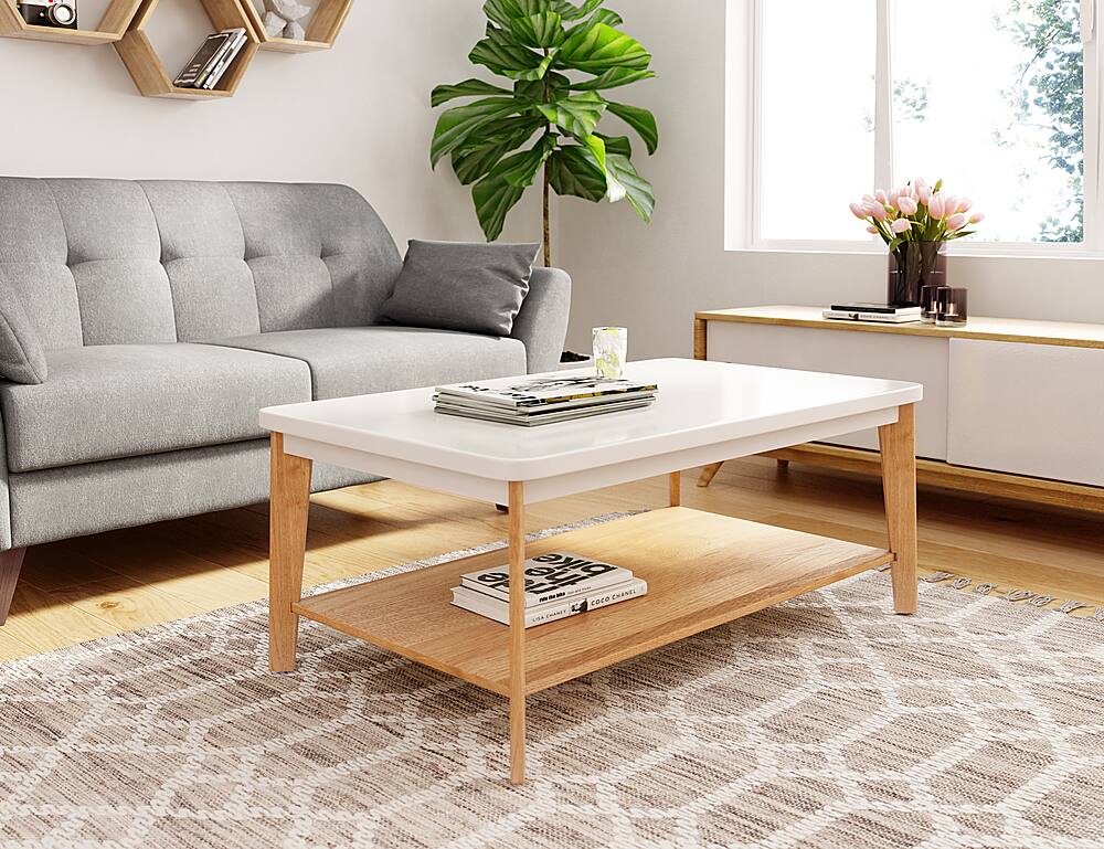 Alt View 11. Universal Expert - Remus Coffee Table - Oak and White.