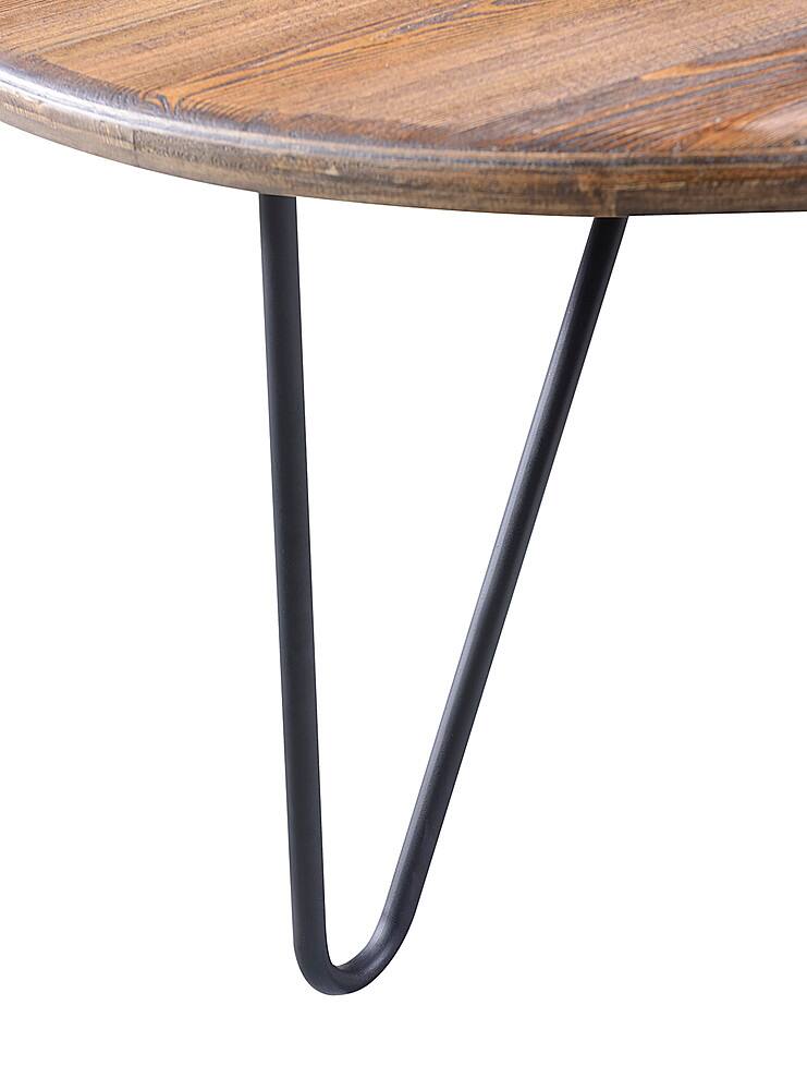 Alt View 16. Serta - Bryant Round Coffee Table - Aged Pine.