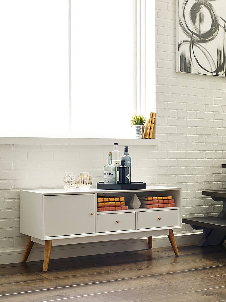 Alt View 11. Adore Decor - Media Console - White.