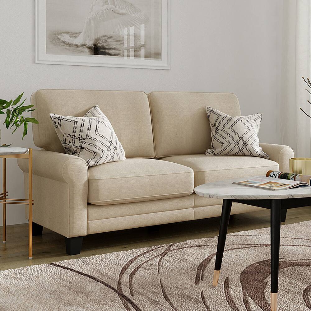 Alt View 11. Serta - Copenhagen 78" Sofa - Cream.