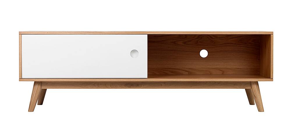 Alt View 14. Universal Expert - Abacus Storage Console - Oak and White.