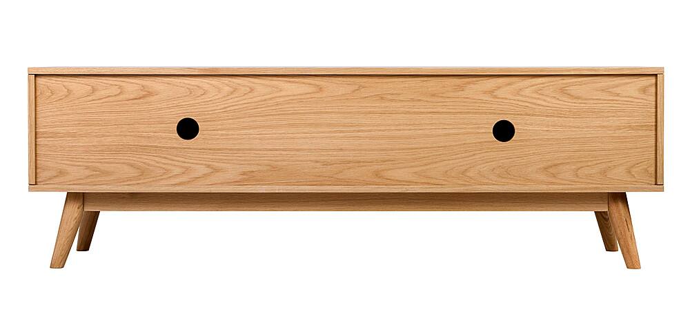 Alt View 16. Universal Expert - Abacus Storage Console - Oak and White.
