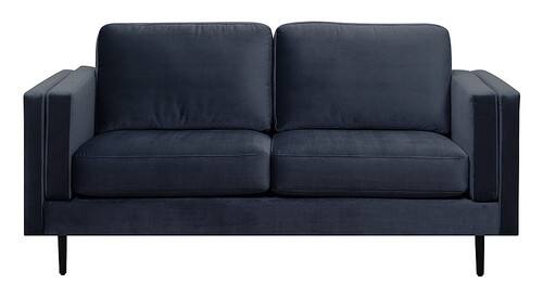 Elle Decor - Simone Sofa - French Cobalt Velvet