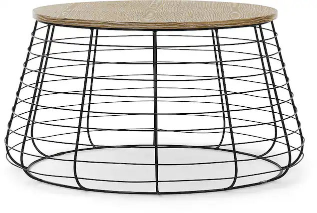 Front. Click Decor - Lydia Coffee Table - Black.
