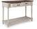 Alt View 13. Click Decor - Baker Console Table - Antique White.