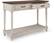 Alt View 14. Click Decor - Baker Console Table - Antique White.