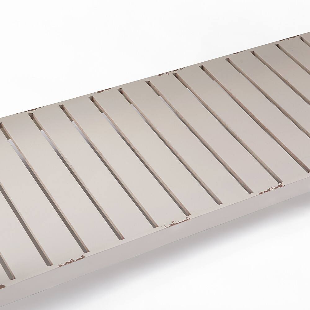 Best Buy Click Decor Baker Console Table Antique White FUTB10111B