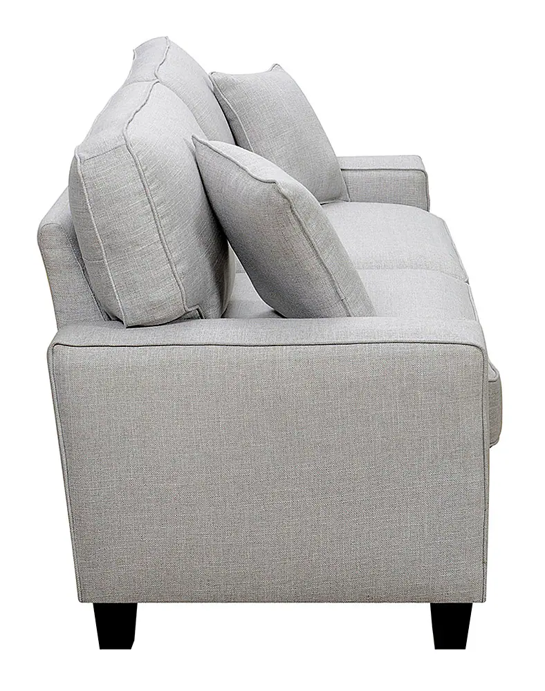 Alt View 13. Serta - Palisades 78" Sofa - Light Gray.