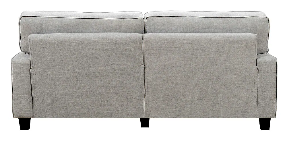 Alt View 14. Serta - Palisades 78" Sofa - Light Gray.