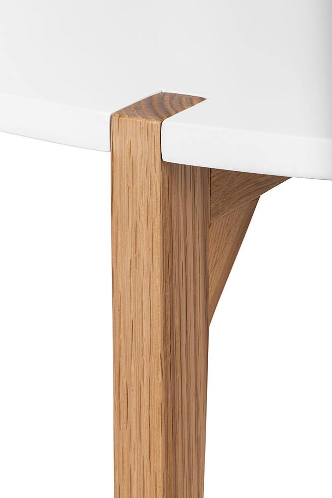 Alt View 14. Universal Expert - Abacus Round Coffee Table - Oak and White.