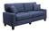 Left. Serta - Palisades 73" Sofa - Navy Blue.