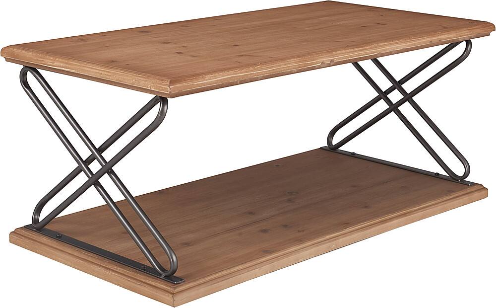 Left. Click Decor - Brooks Coffee Table - Brown.