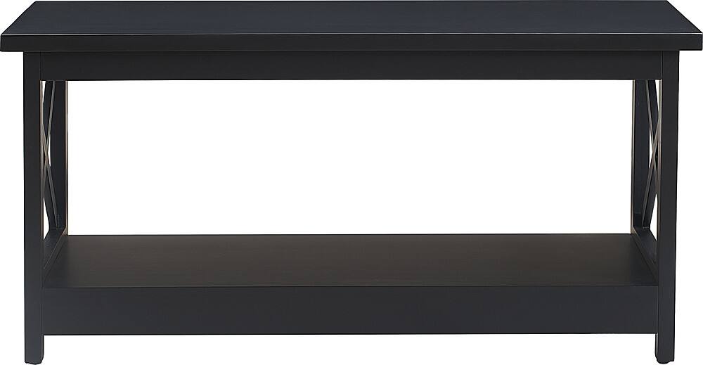Front. Serta - Bismarck Coffee Table - Black.