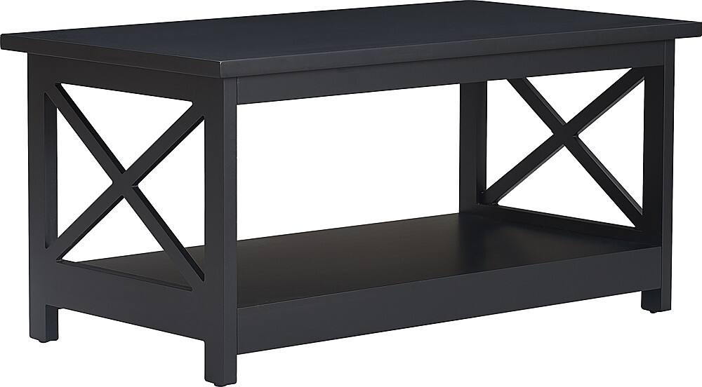 Left. Serta - Bismarck Coffee Table - Black.