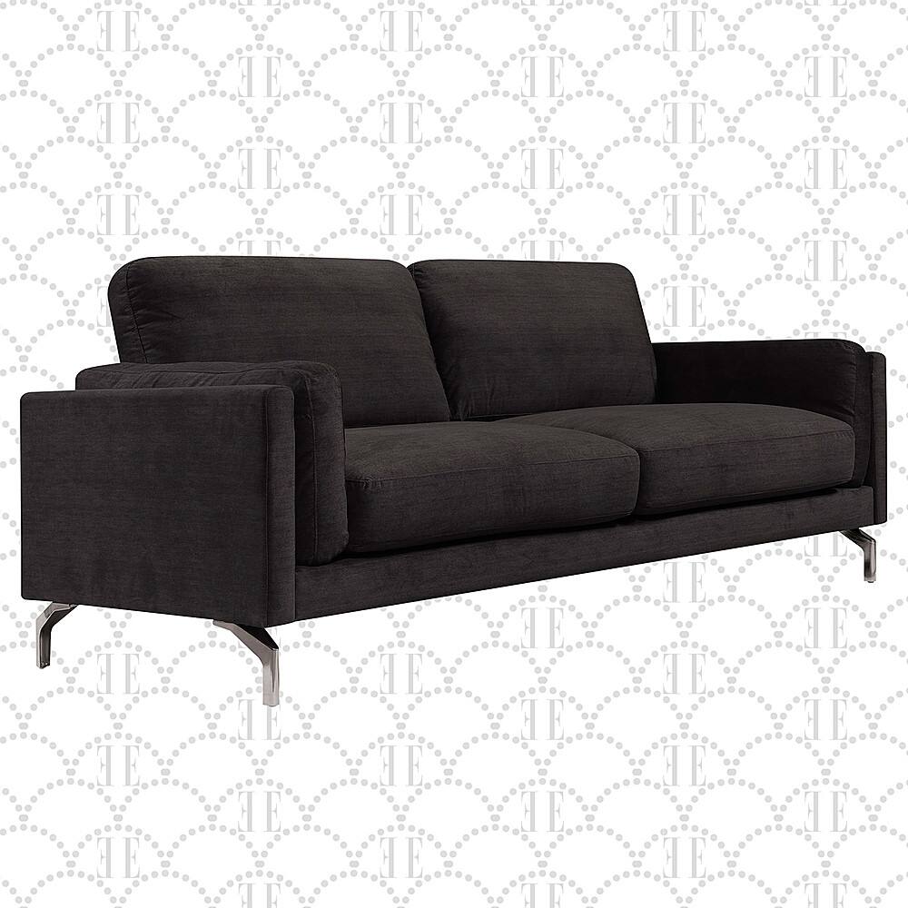 Angle View: Elle Decor - Remi Sofa - Gray