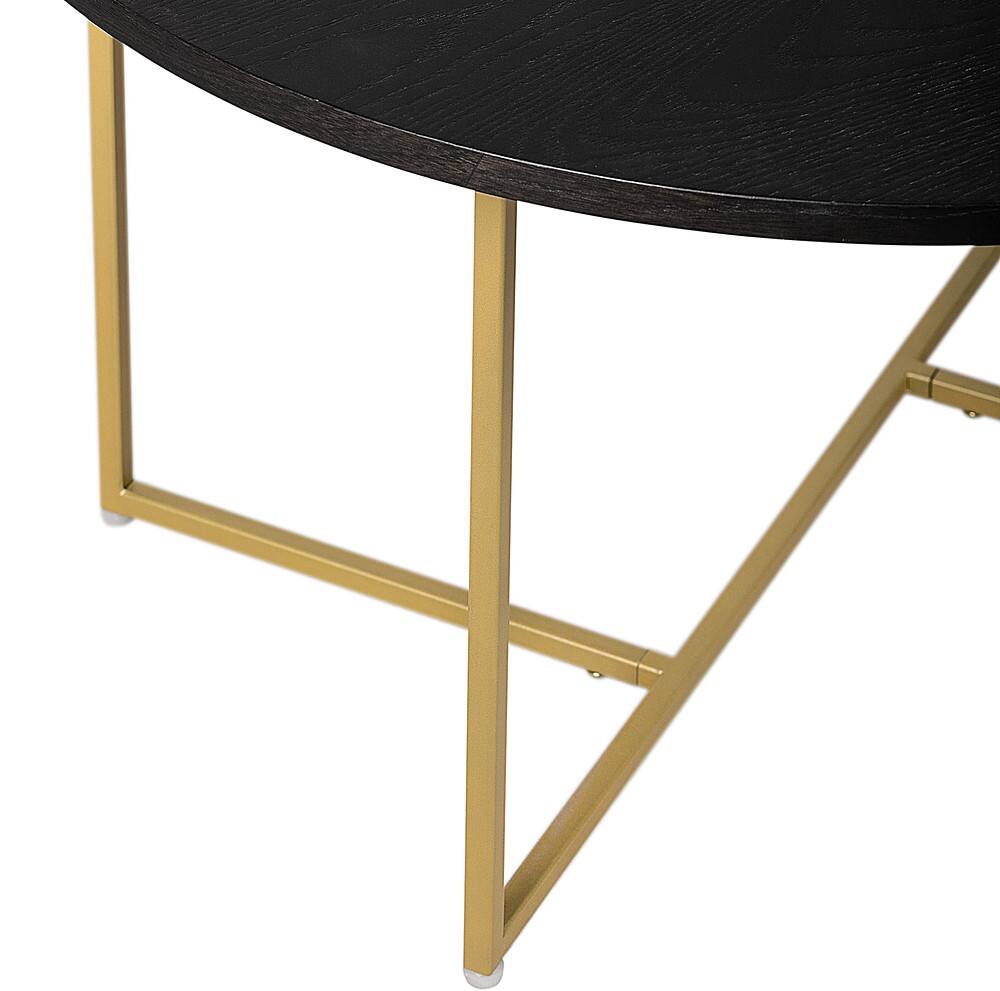 Alt View 15. Elle Decor - Ines Round Coffee Table - French Black.