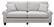 Front. Serta - Copenhagen 73" Sofa - Light Gray.