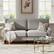 Alt View 11. Serta - Copenhagen 73" Sofa - Light Gray.