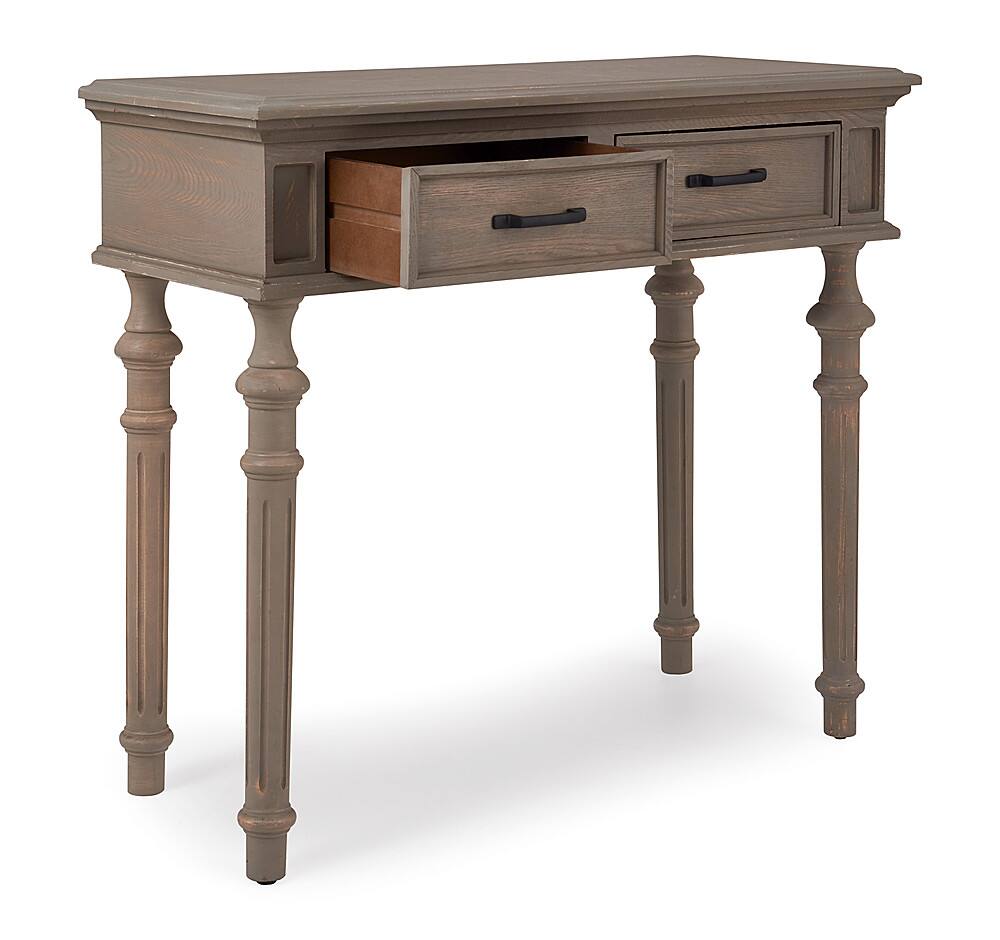 Alt View 13. Finch - Cassatt 2 Drawer Console Table - Gray.