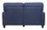 Alt View 14. Serta - Palisades 61" Loveseat - Navy Blue.