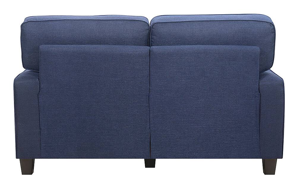 Alt View 14. Serta - Palisades 61" Loveseat - Navy Blue.