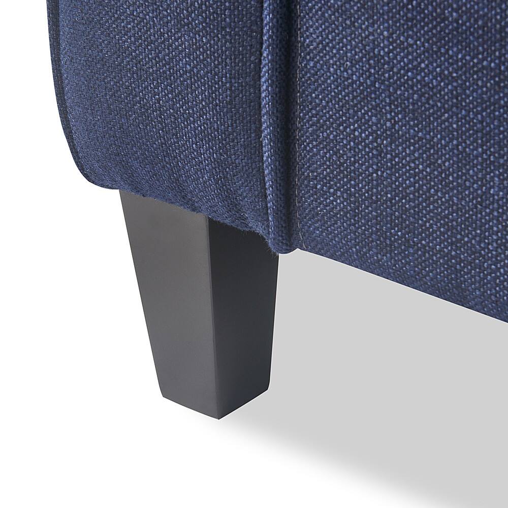 Alt View 17. Serta - Palisades 61" Loveseat - Navy Blue.
