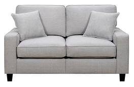 Serta - Palisades 61" Loveseat - Light Gray