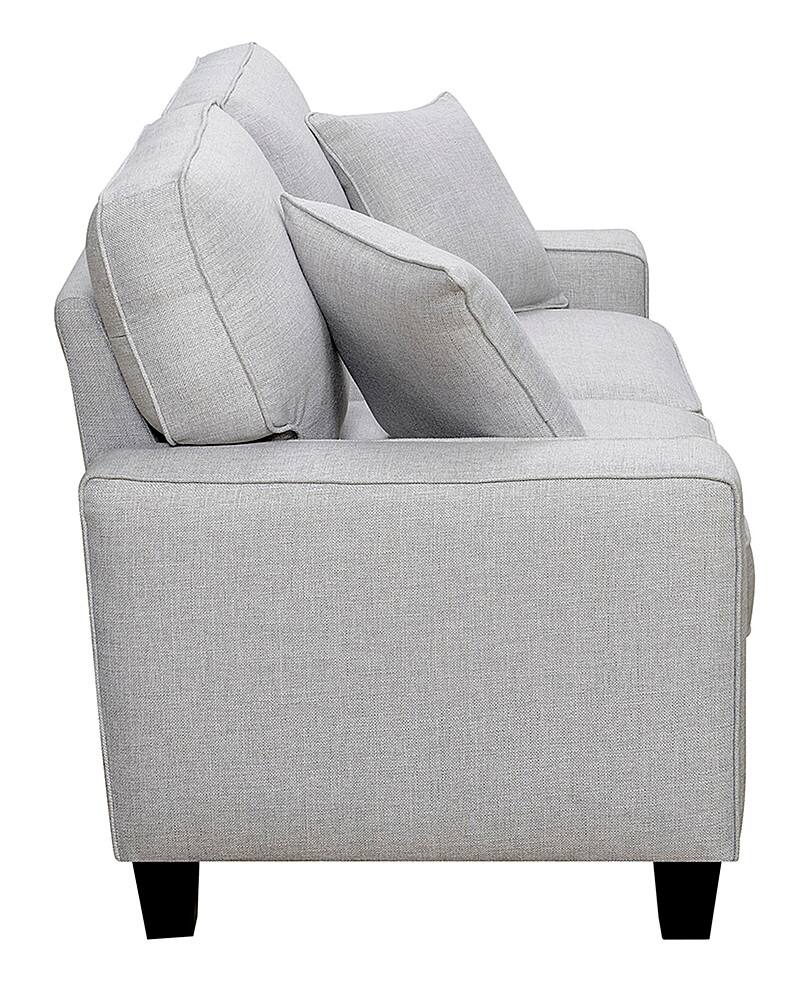 Alt View 13. Serta - Palisades 61" Loveseat - Light Gray.
